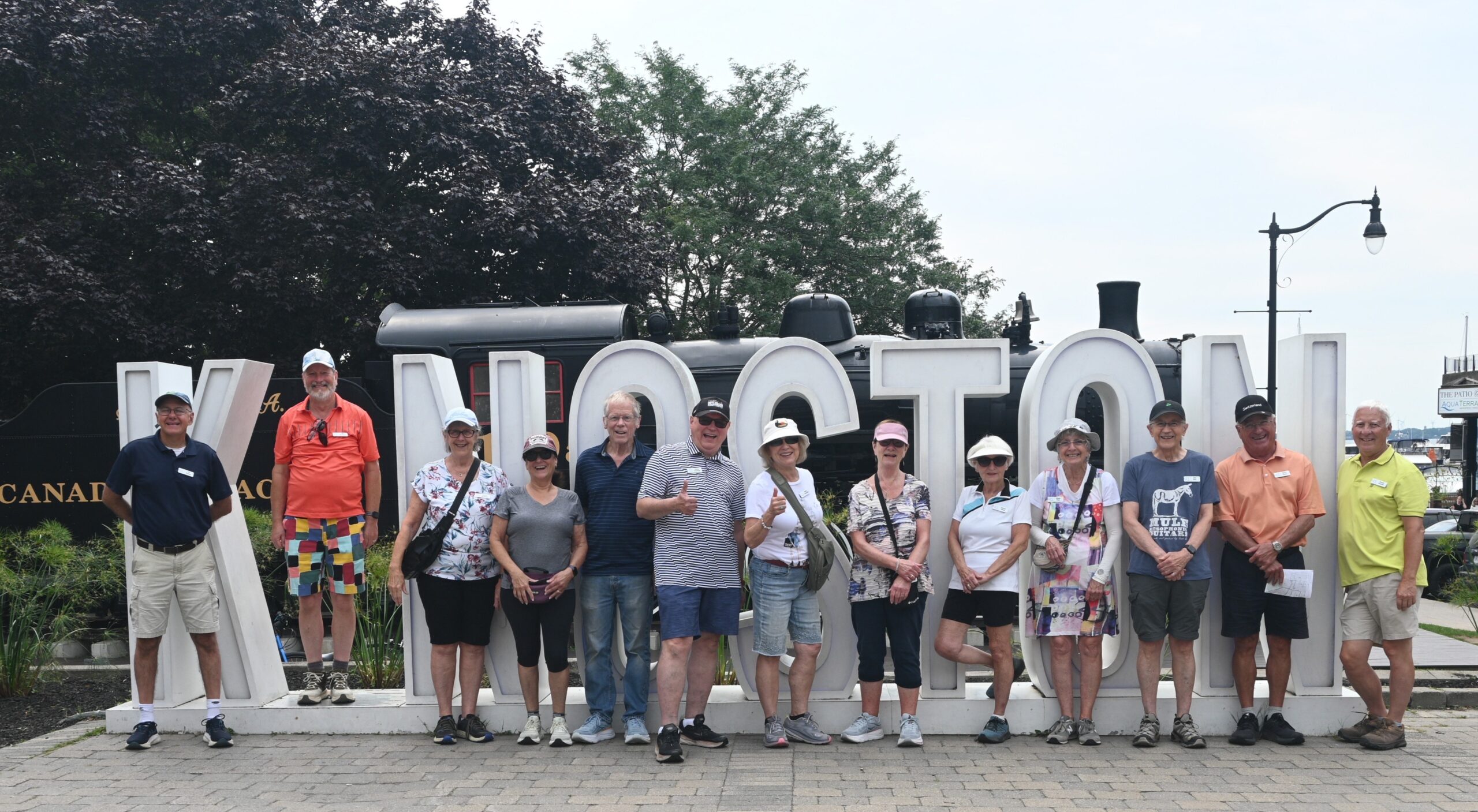 King’s Town Trekkers members gathered during a club walk